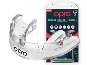 Капа взрослая Opro Instant Single Colour Braces 11+ Clear (102522007)