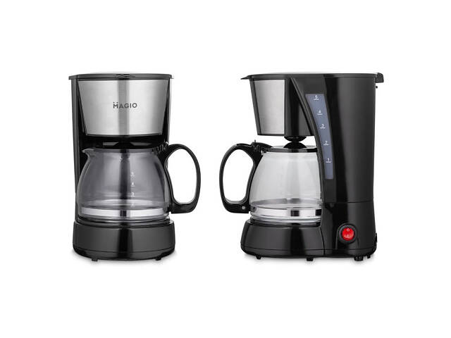Кафеварка MAGIO MG-964 650 Вт, Домашні кавоварки, Кавоварки електричні, Кавоварка для дому - Фото 3