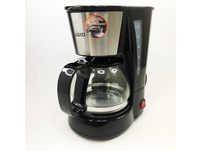 Кафеварка MAGIO MG-964 650 Вт, Домашні кавоварки, Кавоварки електричні, Кавоварка для дому - Фото 9
