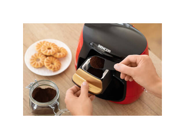 Крапельна кавоварка Sencor SCE 2101RD - Фото 4