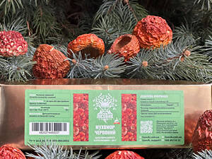 Капелюшки мухомора червоного, цілі нерозкриті 50 г Vip