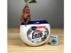 Капсулы для стирки Delux Enzo White 3в1 - 40 шт.