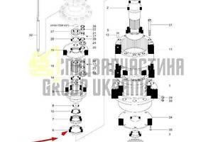 KAQ-00032 Сальник Hyundai 100x125x13 (NOK) (AP4063, 2180-1254)