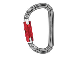 Карабин Petzl Am'D Twist-lock Grey (1052-M34A RL)