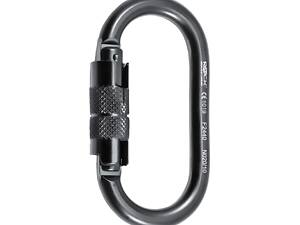 Карабин Rock Empire Carabiner Steel O KL-2T Black Black Diamond (1053-ZRC040bk)