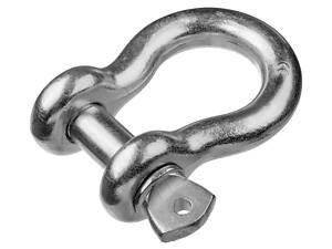 Карабін ø6мм Омега подібний з пальцем нержавіюча сталь [N3KR0O000N3KR00601] Metalvis