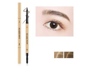 Олівець для брів зі щіточкою 11383 відтінок 03 темно-коричневий