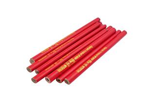 Карандаш Intertool столярный 180 мм (12 шт.) красный (KT-5004)