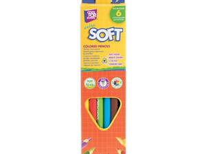 Карандаши цветные Cool For School Extra Soft 6 цветов (CF15142)