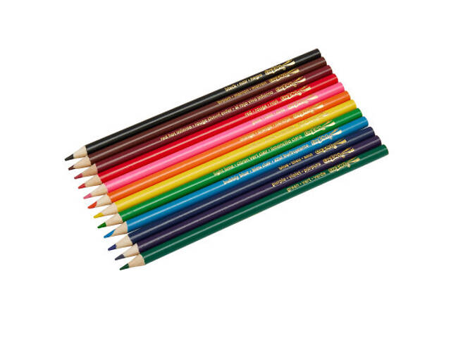 Карандаши цветные Cra-Z-Art 12 кольорів (10404CRA) - Фото 2