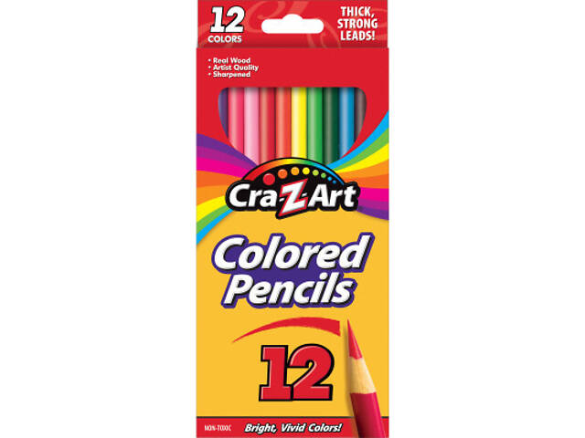 Карандаши цветные Cra-Z-Art 12 кольорів (10404CRA) - Фото 5
