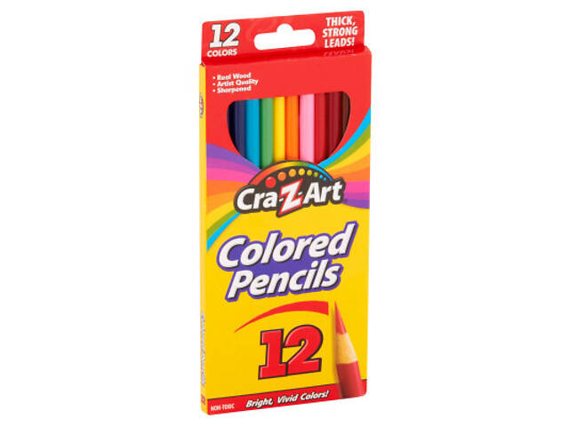 Карандаши цветные Cra-Z-Art 12 кольорів (10404CRA) - Фото 7