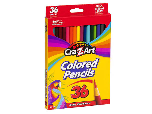Карандаши цветные Cra-Z-Art 36 кольорів (10438CRA) - Фото 4