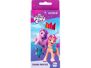 Карандаши цветные Kite My Little Pony двухсторонние, 12 цветов (LP24-054)