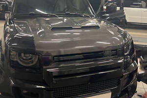 Карбоновый капот (натуральный карбон) для Land Rover Defender 2019- гг.