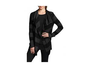 Кардиган Eddie Bauer Womens Cardigan mit fallender Vorderpartie L Серый (0649DUG-L)
