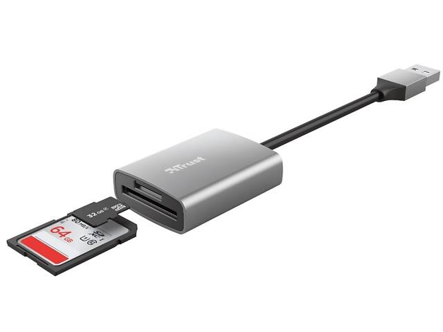 Картрідер Trust DALYX FAST USB 3.2 ALUMINIUM (24135_TRUST) - Фото 7