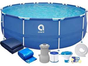 Каркасный бассейн комплект 16 в 1 AVENLI 305х76 см цвет Синий
