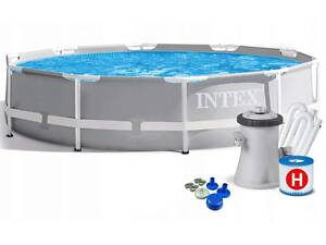 Каркасный бассейн Prism Frame Pool Intex 26702 (Диаметр 305 x Высота 76см)