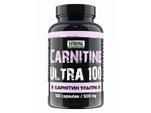 Карнитин для эффективного похудения и сжигания жира – Extremal Carnitine Ultra 100 капсул по 500 мг L-carnitine (100057