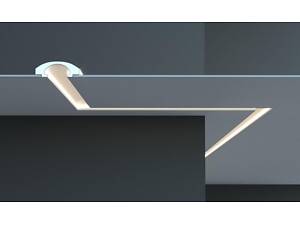 Карниз для LED освітлення серія D Tesori KD 112