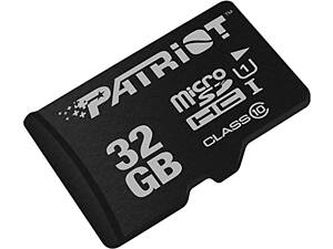 Карта памяти microSDHC (UHS-1) Patriot LX Series 32Gb class 10