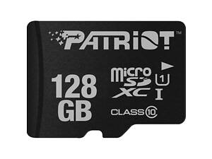 Карта памяти microSDXC (UHS-1) Patriot LX Series 128Gb class 10