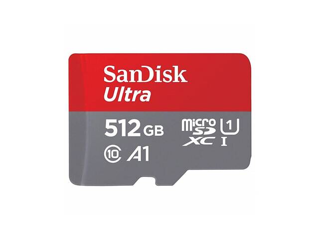 Карта памяти microSDXC (UHS-1) SanDisk Ultra 512Gb class 10 A1 (150Mb/s) (адаптер SD) - Фото 3