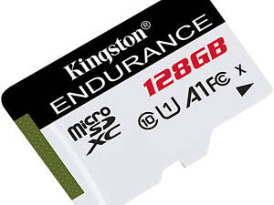 Карта памяти microSDXC (UHS-1 U1) Kingston Endurance 128Gb class 10 A1 (R95MB/s, W45MB/s)