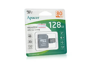 Картка пам'яті Apacer microSDHC Class 10 UHS-I, 128GB