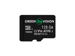 Карта памяти GreenVision microSDXC 128 GB Class10 без адаптера