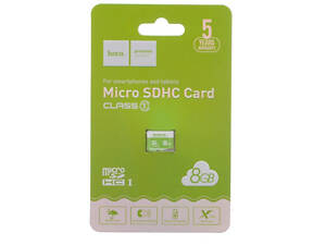Картка пам'яті Hoco microSDHC Class 10 UHS-I, 8GB
