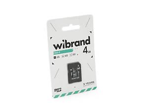 Картка пам'яті Mibrand microSDHC Class 4, 4GB