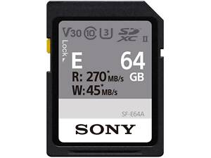 Карта памяти Sony SDXC 64GB C10 UHS-II U3 V30 R270/W45MB/s Entry (SFE64A.ET4)