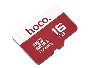 Карта пам'яті Hoco microSDHC Class 10 - 16GB (без адаптера) Marsala