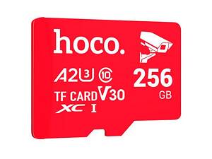 Карта пам'яті Hoco microSDHC Class 10 - 256GB (без адаптера) Red