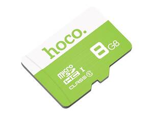 Карта пам'яті Hoco microSDHC Class 10 - 8GB (без адаптера) Green