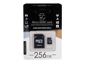 Карта памяти microSDHC TG 256GBSD class 10 (с адаптером) (Гарантия 3года)