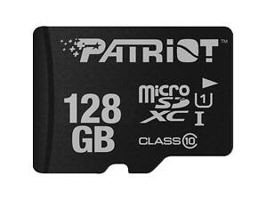 Карта памяти microSDXC (UHS-1) Patriot LX Series 128Gb class 11 yL.