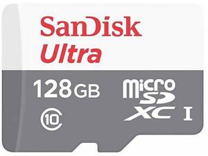 Карта памяти SanDisk 128GB microSDHC C10 UHS-I R100MB/s Ultra