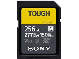 Карта памяти Sony 256GB SDXC C10 UHS-II U3 V60 R277/W150MB/s Tough