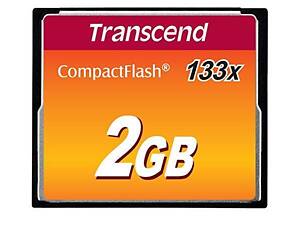 Карта памяти Transcend 2GB CF 133X (TS2GCF133)
