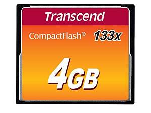 Карта памяти Transcend 4GB CF 133X (TS4GCF133)