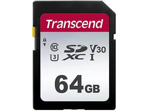 Карта памяти Transcend 64GB SDXC C10 UHS-I R95/W45MB/s