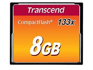 Карта памяти Transcend 8GB CF 133X (TS8GCF133)