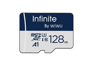 Карта памяти Wiwu Wi-FC004 Infinite Series (U3, C10) microSDXC Class 10 - 128GB (без адаптера) Blue