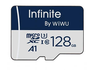 Карта пам'яті Wiwu Wi-FC004 Infinite Series (U3, C10) microSDXC Class 10 - 128GB (без адаптера) Blue