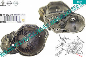 Картер / крышка / сцепления корпус коробки переключения передач механической 6 ступенчатой передняя ( колокол ) PK6380