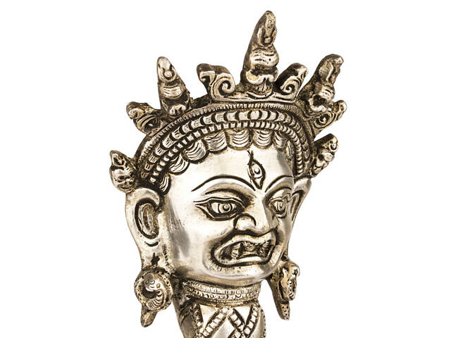 Картика HandiCraft тиб. Дригуг + подставка Бронза с серебрением 23 см (26354) - Фото 4