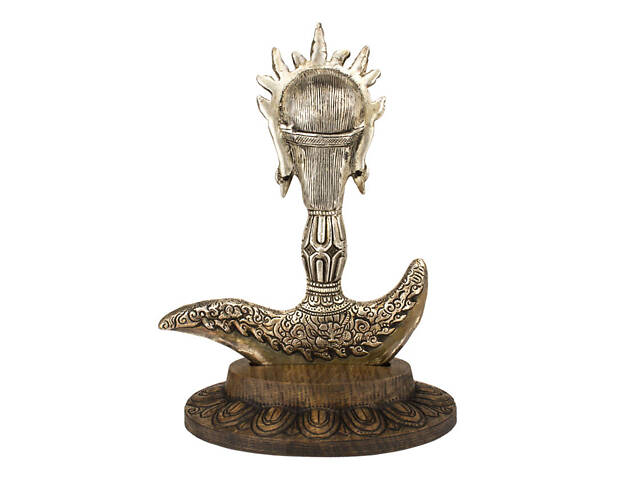 Картика HandiCraft тиб. Дригуг + подставка Бронза с серебрением 23 см (26354) - Фото 7